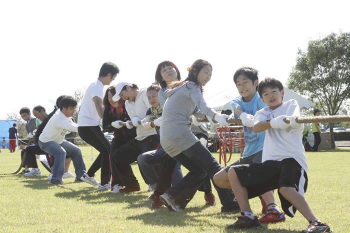 綱引き 綱引き