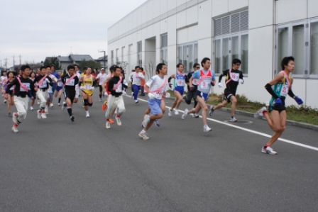 しらさぎ駅伝大会の様子8