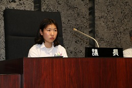 中学生模擬議会 中学生模擬議会