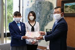 布マスク寄付 布マスク寄付