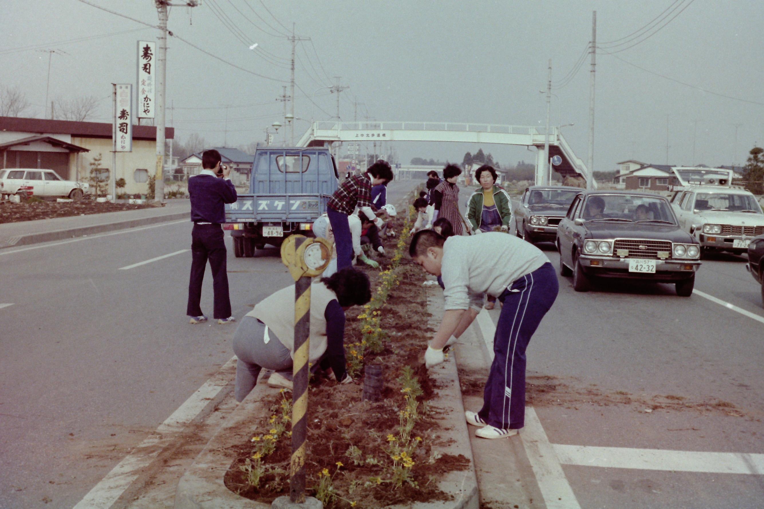 主要道路(上中北側) 主要道路(上中北側)