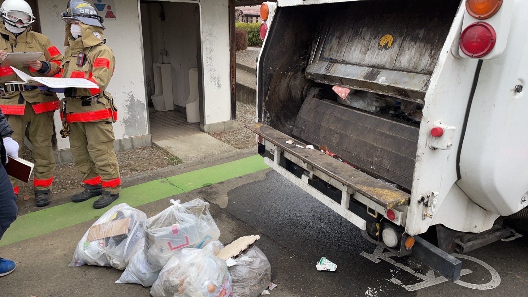 火災時の写真 火災時の写真