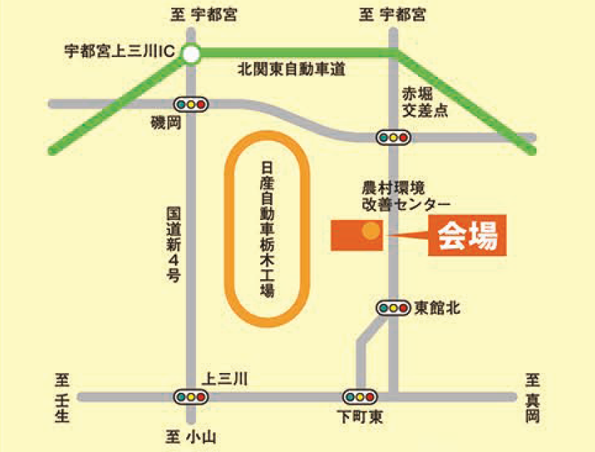 地図_サンフラワー祭り会場